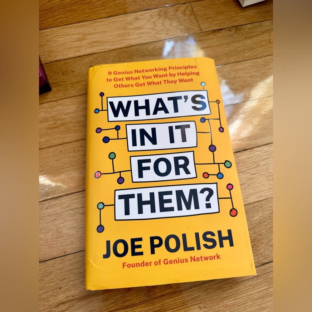 Hardcover: 'What's In It For Them?'